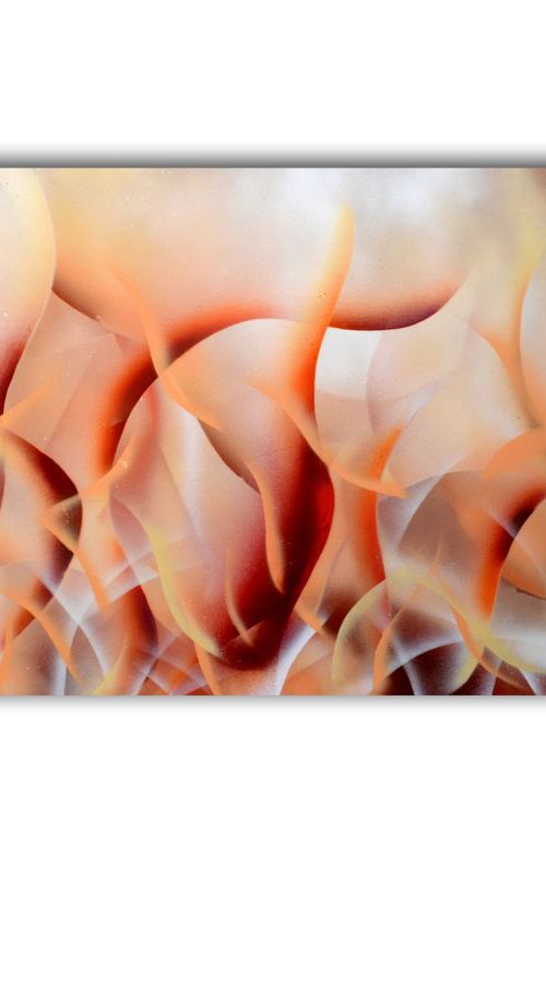 63x31.5x1.6 in, HOT CHOCOLATE - Large Ready to Hang Abstract Painting - XXXL Huge Modern Abstract Big Painting, Large Painting - Ready to Hang, Hotel, Office or Restaurant Wall Decoration by Soos Tiberiu
