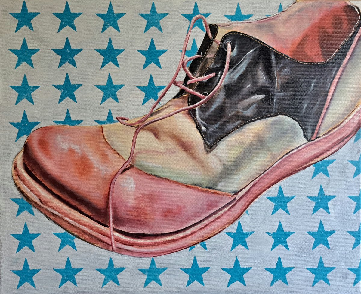 Urban And Pop Painting , Free World By Lee Jenkinson, 22 X 18, Artwork For Sale On Artfinder