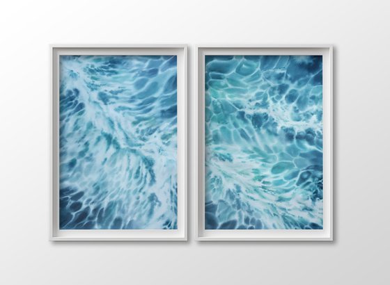 Liquid Reverie.Abstract water