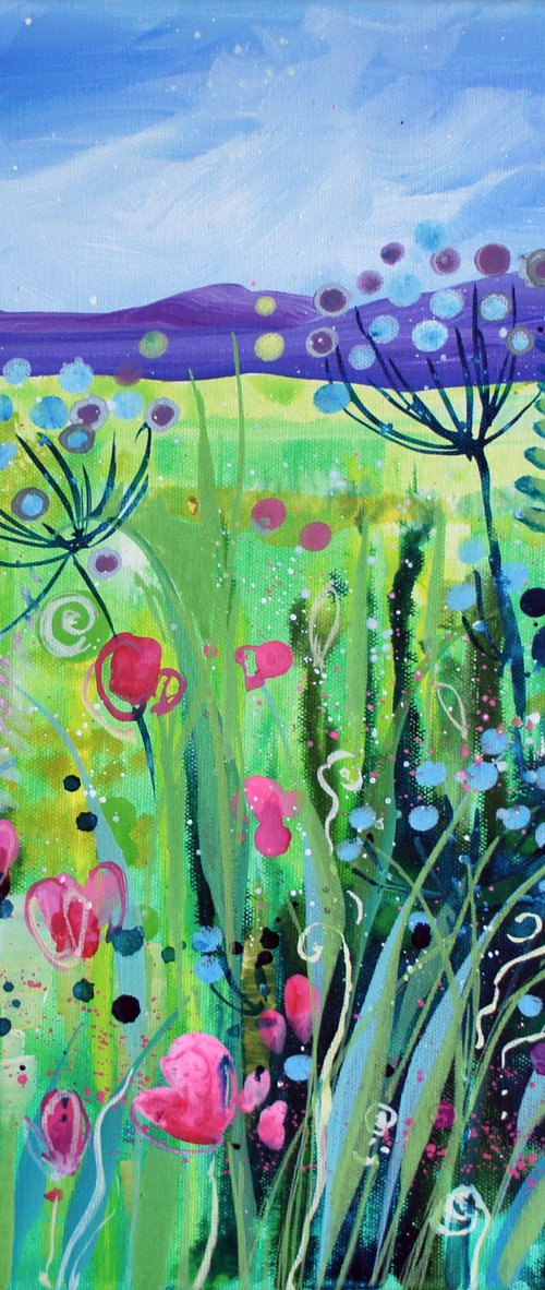 Spring Meadow by Julia  Rigby