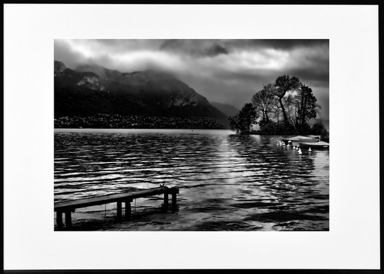 " Night. Annecy. France " Limited edition 1 / 15
