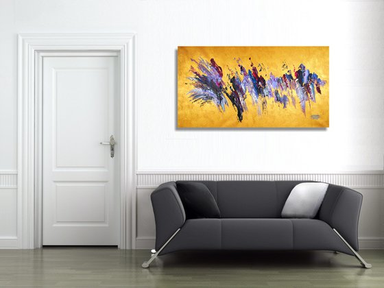 Gold Abstraction C 1