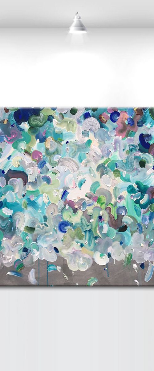 'Donum oceania' - 72x36" by Tatiana Georgieva