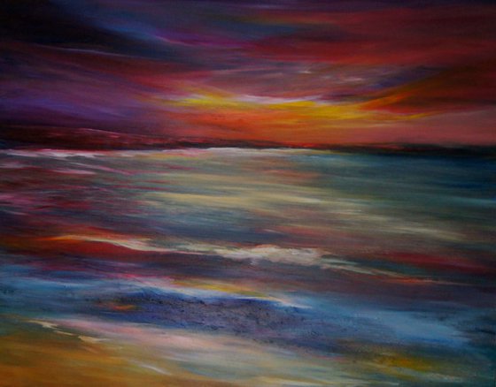 Large abstract seascape 2