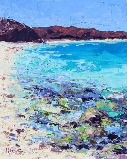 Seaside In Balandra by Kristen Olson Stone