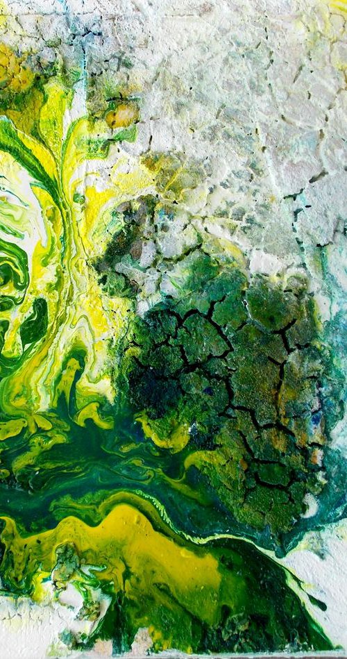 Glacier Melt 3 - Gorner Glacier by Christa Haack