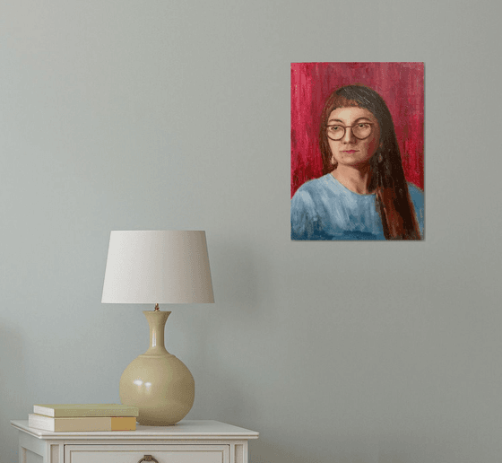 Portrait of a young lady