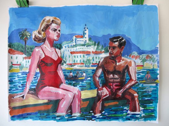 Cannes -conversation with a Princess