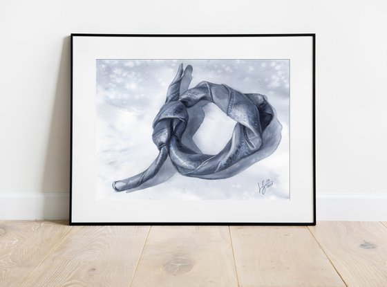 Knot on a Silk Scarf