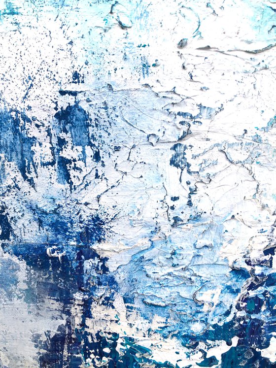 aged blue exposure (120 x 100 cm) Dee Brown