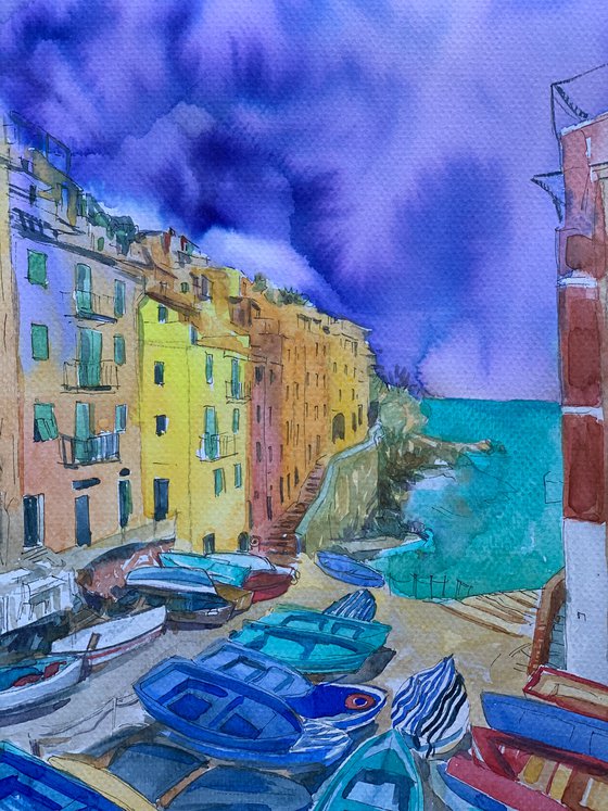 Riomaggiore , cinque terre