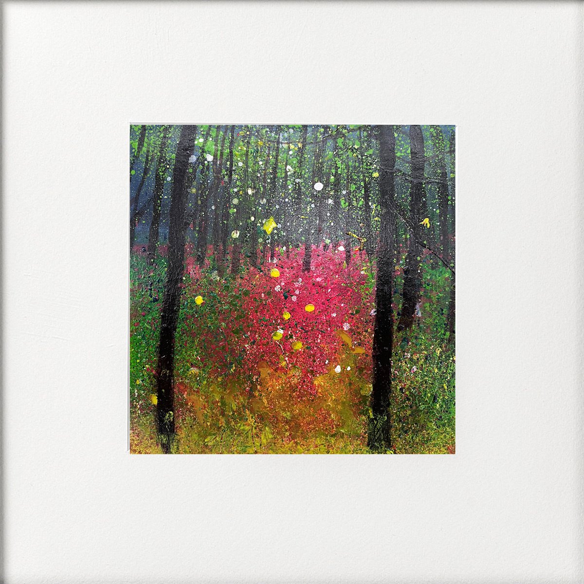 Seasons - Late Spring splashes of Foxgloves by Teresa Tanner