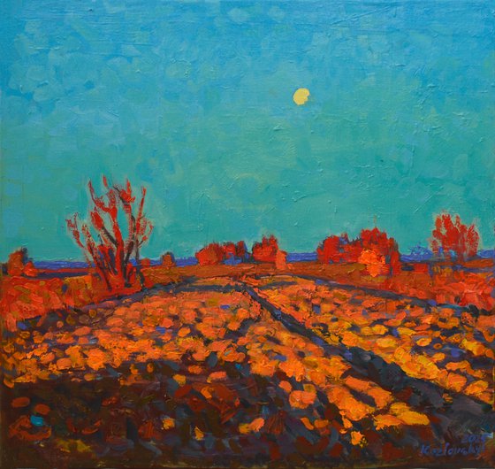 Ground. evening is coming