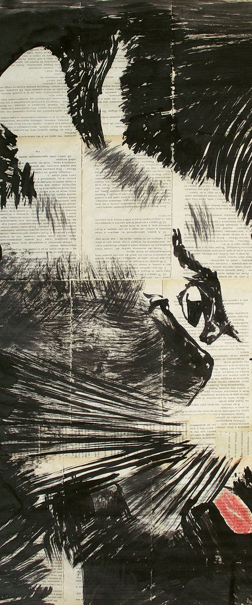 The night cat. by Marat Cherny