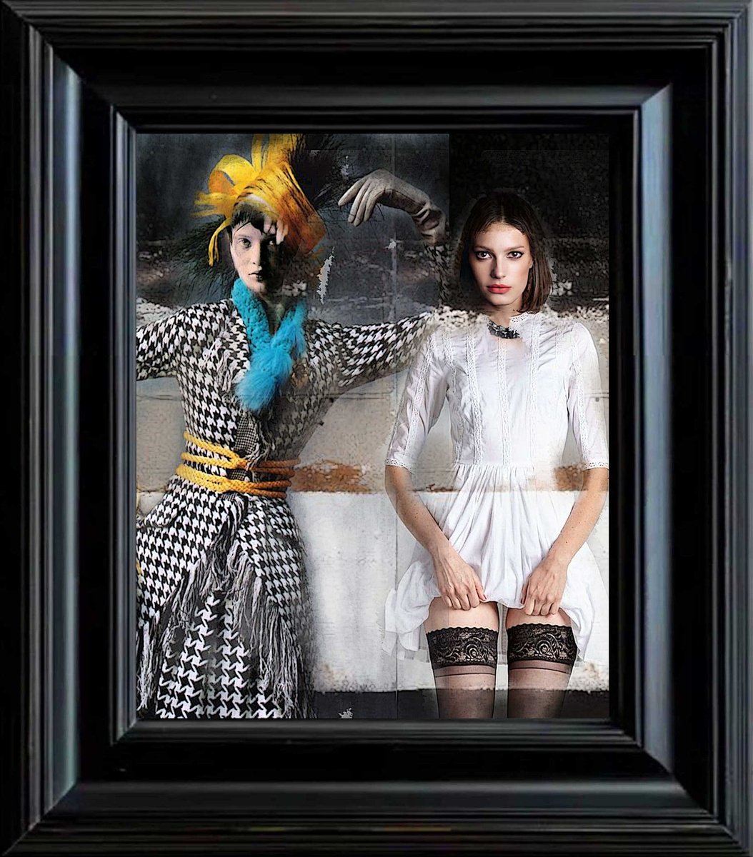 Urban And Pop Abstract Giclee Print By Mir-Jan, 22 X 28", Ftklllpp, Original Artwork