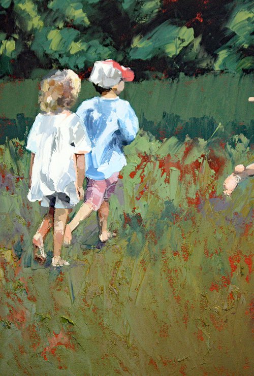 Playing At The Park II by Claire McCall