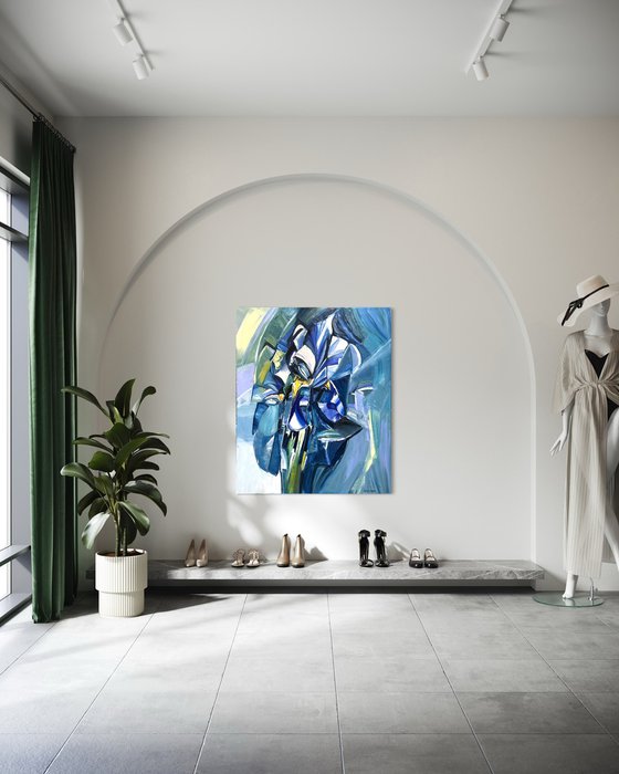 Blue Triumph (Iris Series)