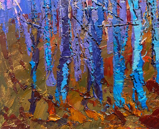 Autumn coolness in the forest