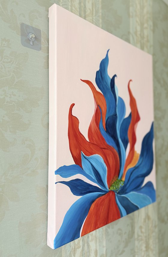 Luminous Botanica-Blue Flame