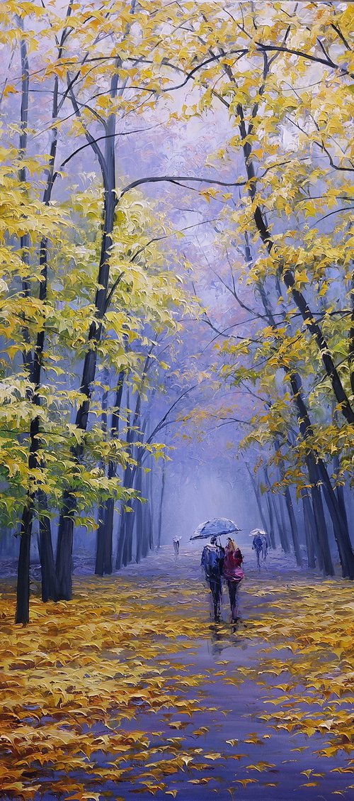"On a walk" by Gennady Vylusk