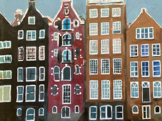 Canal Houses Of Amsterdam