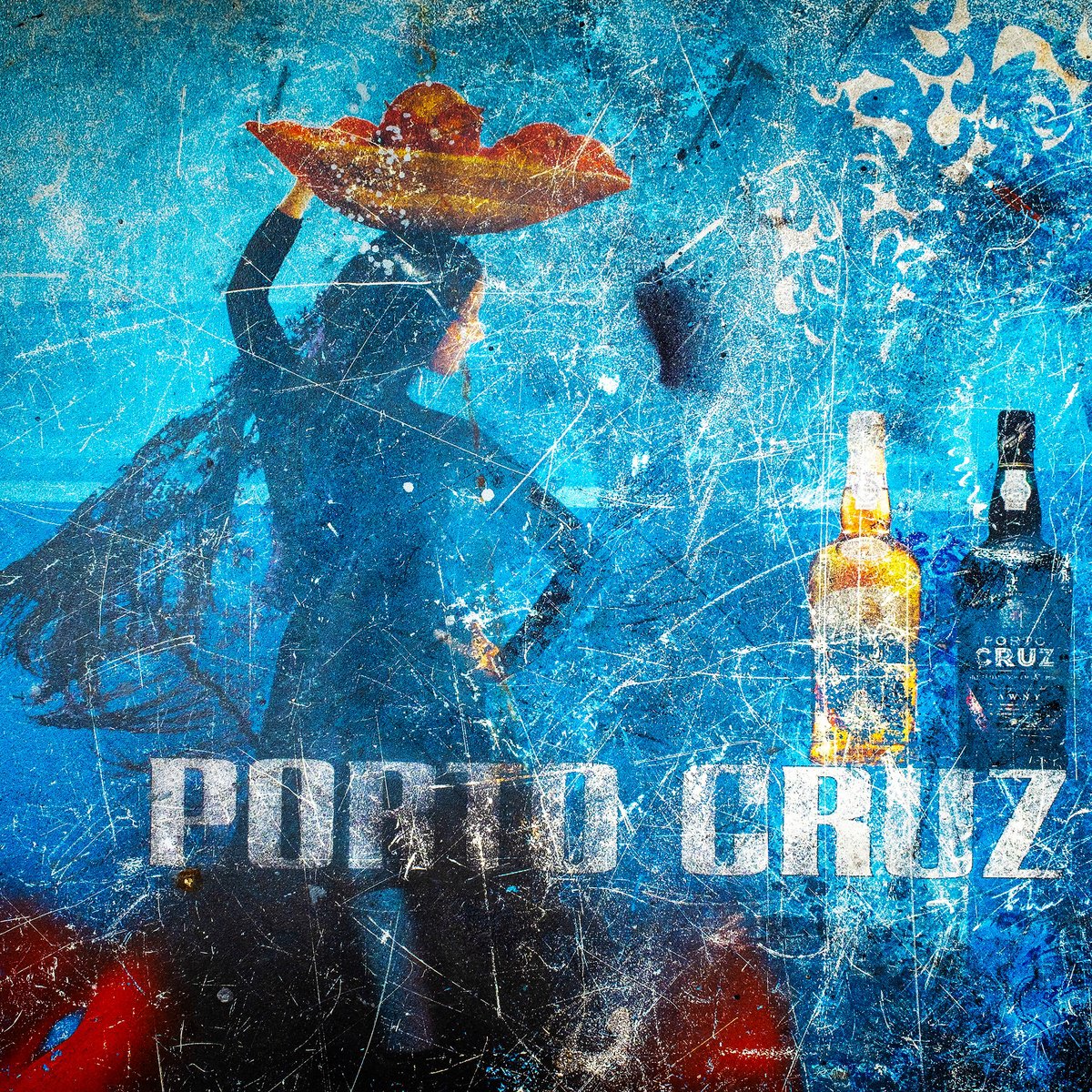 Abstract Photograph By Stephen Hodgetts Photography, 13 X 13", Table Top - Porto Portugal, Original Artwork