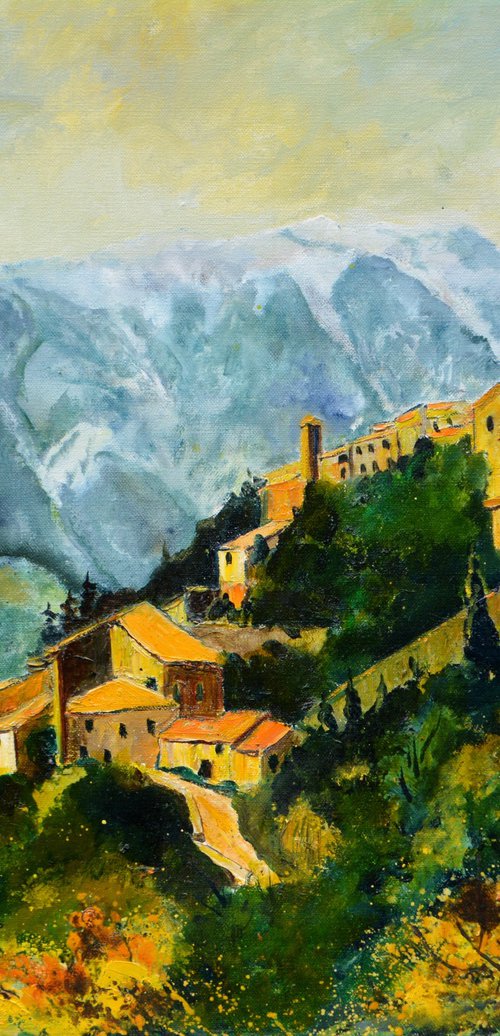 village in Provence France by Pol Henry Ledent