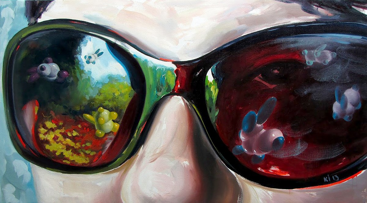 Impressionistic Portrait Oil Painting By Igor Konovalov, 55 X 31, News, Original Artwork