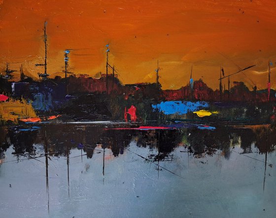 Harbor at Dusk