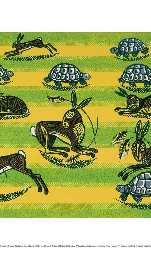 Hare and Tortoise by Edward Bawden