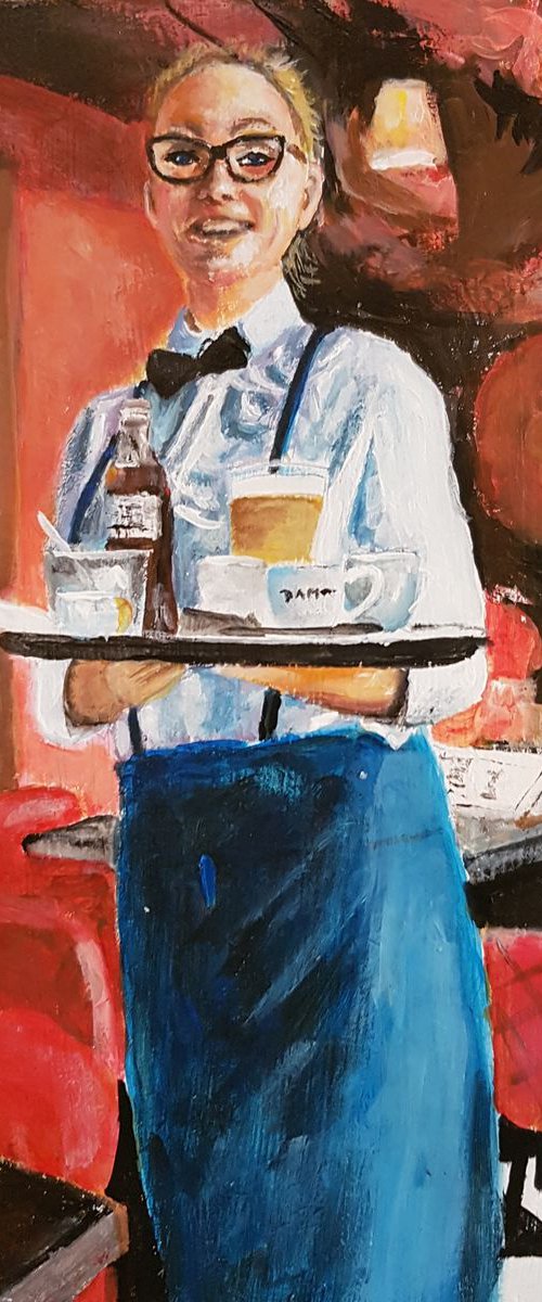 Waitress by Els Driesen