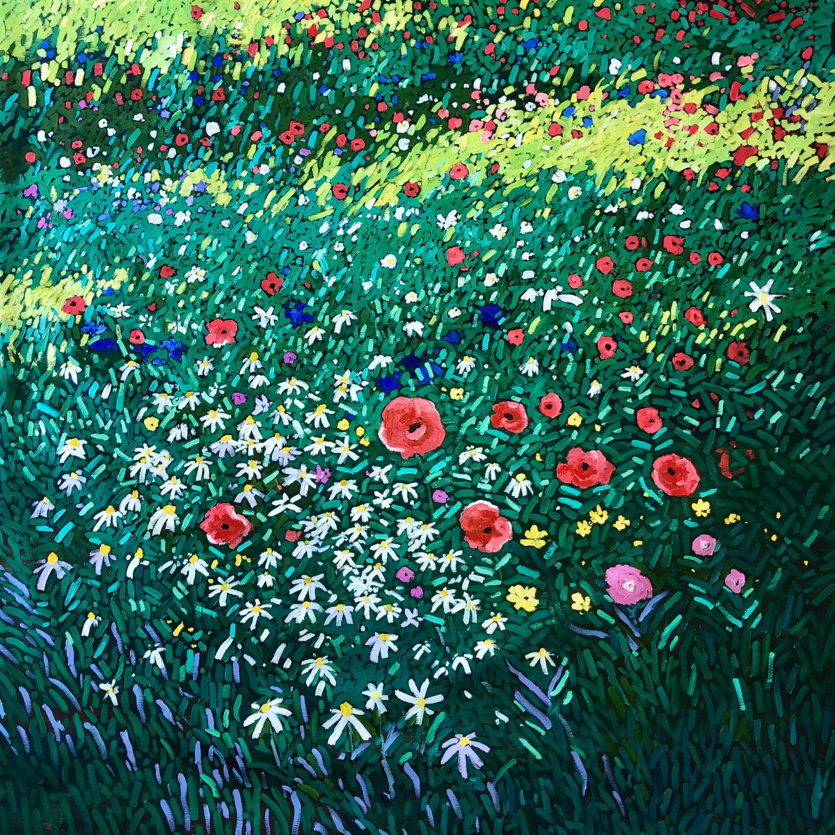 Meadow wildflowers by Volodymyr Smoliak
