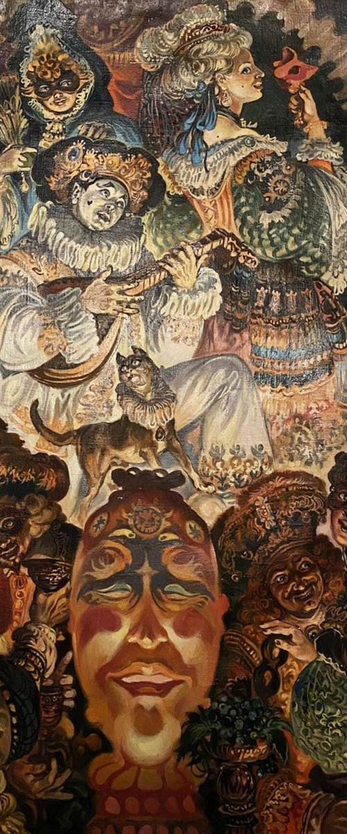 18th century masquerade by Oleg and Alexander Litvinov