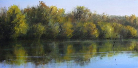 "Reflection on the river"