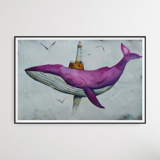 Purple Whale