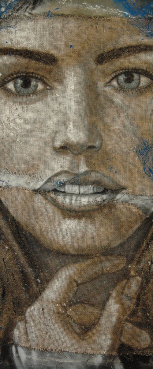 "Truth Hurts". Large scale portrait. by Rumen Spasov