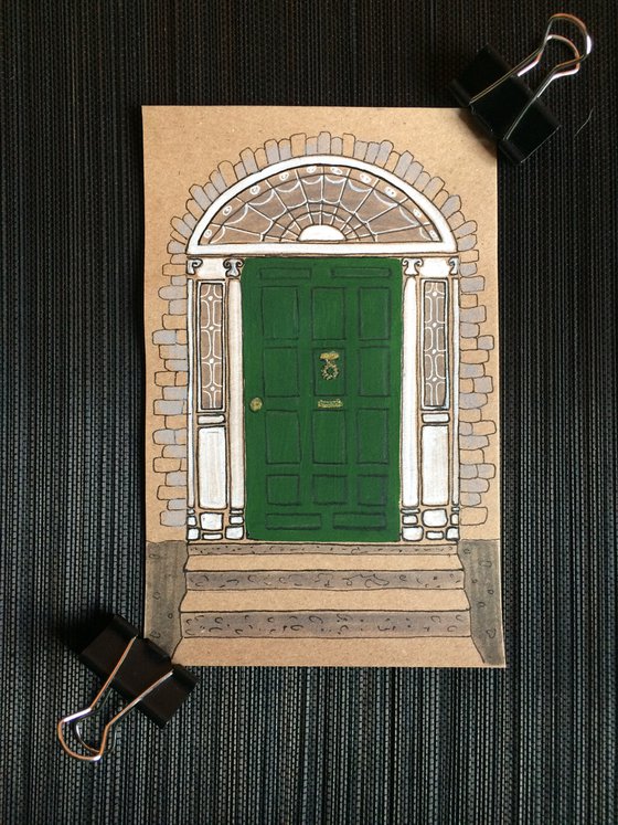 Green door