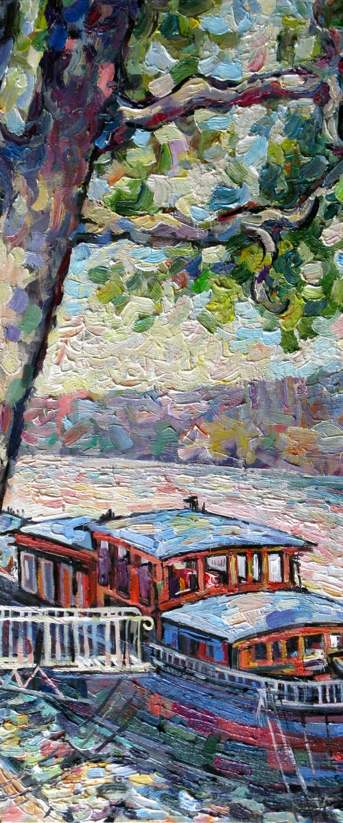 PLATANS IN ÎLE-DE-FRANCE.10. by Nikifor Swiristuhin