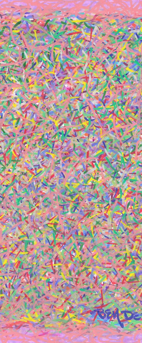 Party Time Abstract by Ben De Soto