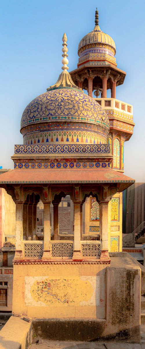 Wazir Khan Domes I by Fatima Mian