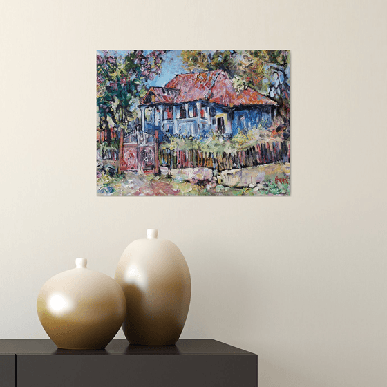 A Village House and Spring