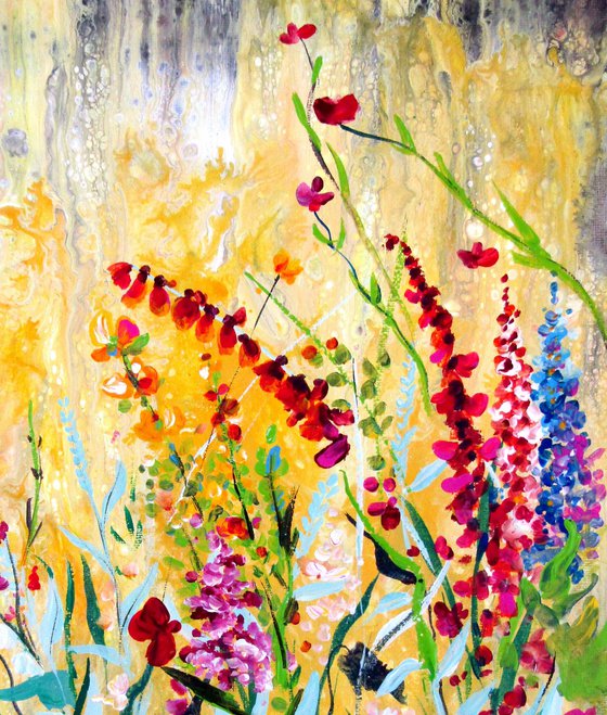 Wildflowers field