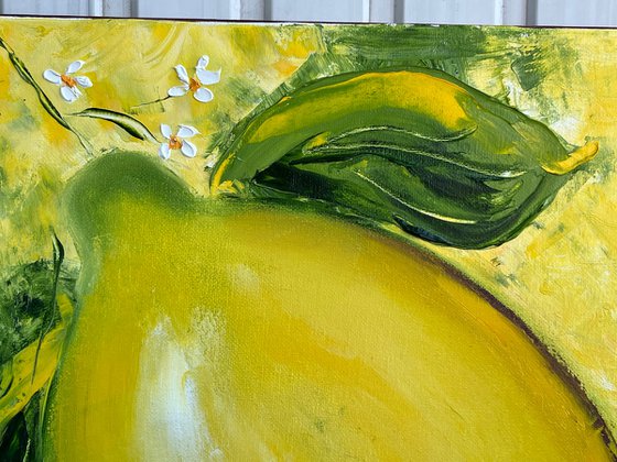 Lemon Oil Painting