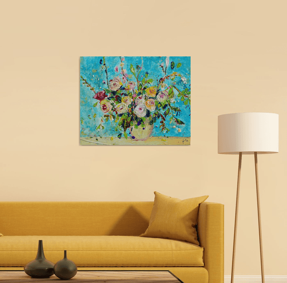 Summer Bouquet 21 30x24in (~76x60cm)