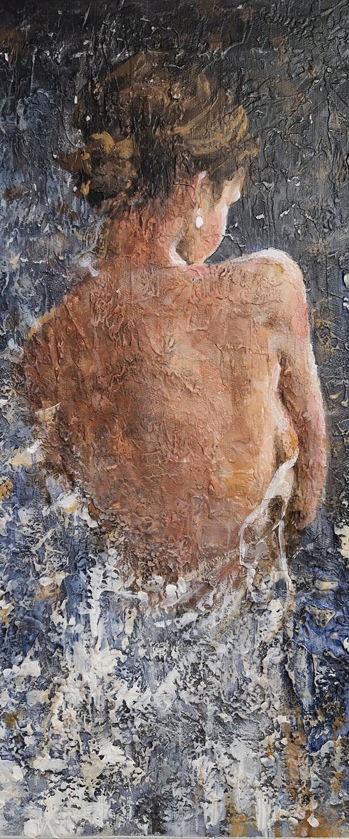 young woman by CM
