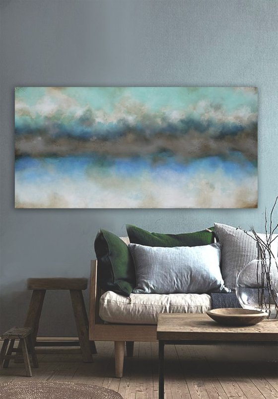 seascape (140 x 70 cm)