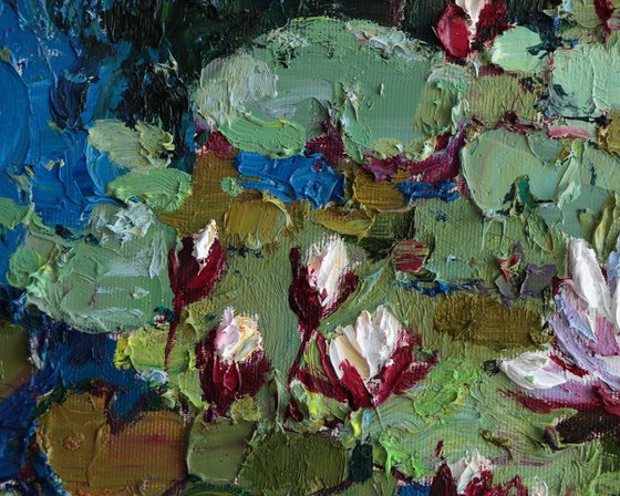 White Water Lilies Pond