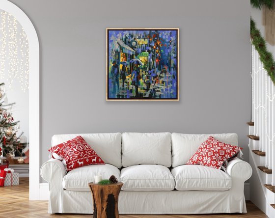 Blue Rain and Fifth Avenue