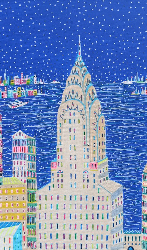 Midnight Over Manhattan by Katrina Avotina