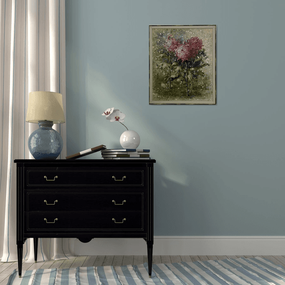 Purple Chrysanthemum flowers